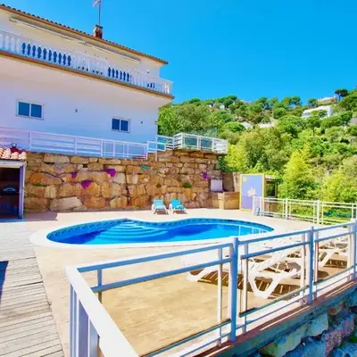 V&V LLORET-Villa Sunrise preciosa villa con piscina privada