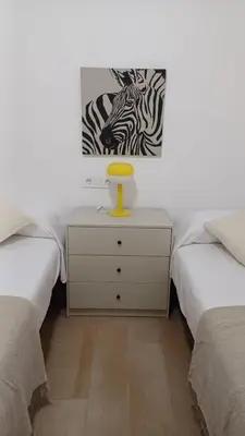 Cama o camas de una habitación en Casa Vella de Casa Torrent