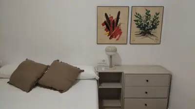 Cama o camas de una habitación en Casa Vella de Casa Torrent
