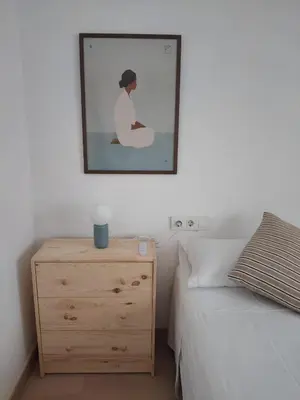 Cama o camas de una habitación en Casa Vella de Casa Torrent