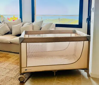 Cama o camas de una habitación en Sea View Pool 2km to Beach Cala Canyelles Fully Air Conditioned King Queen Quality Beds BBQ