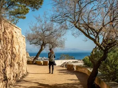 Paisaje cerca de esta villa
