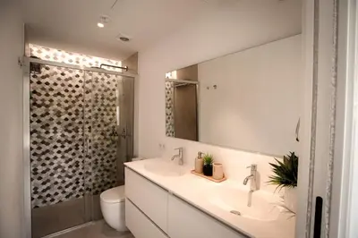 Un baño de Stunning Design Villa with large private Pool 30sqm