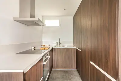 Una cocina o zona de cocina en SeaSunSand Apartment