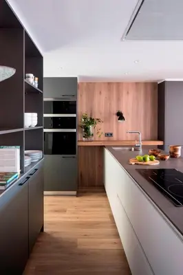 Una cocina o zona de cocina en Apartamento para familias muy cerca de la playa