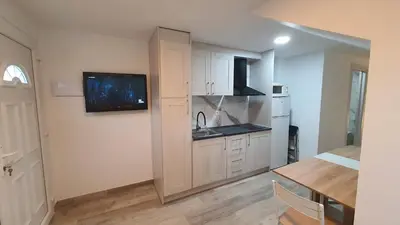 Una cocina o zona de cocina en Vallgorguina Uno