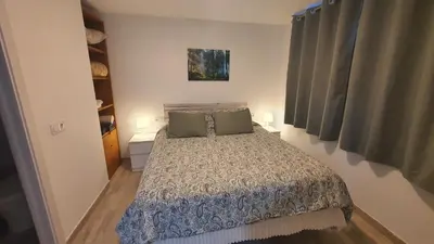 Cama o camas de una habitación en Vallgorguina Uno