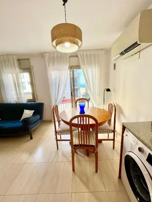Una cocina o zona de cocina en Fantástico apartamento en Sant Antoni, a solo 1 minuto de la playa