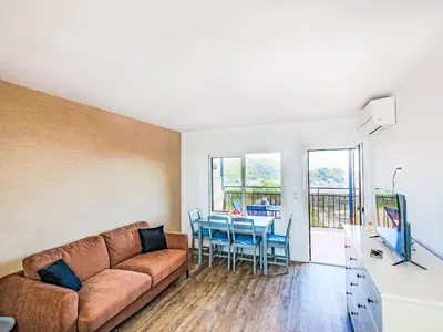 Zona de estar de Apartment Sea Hills by Interhome