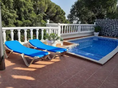Piscina en o cerca de casa vacacional con piscina privada
