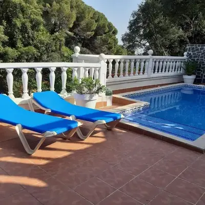 casa vacacional con piscina privada