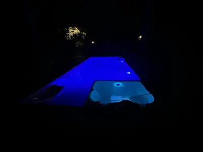 Plano de Casa Natura Flassia de 240m2 con piscina privada