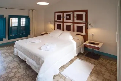 Cama o camas de una habitación en Hotel Hostal Chic