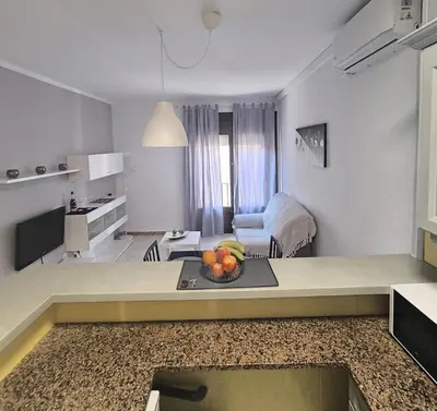 Una cocina o zona de cocina en Rincón en el centro de Palamós