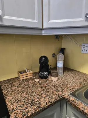 Una cocina o zona de cocina en Rincón en el centro de Palamós