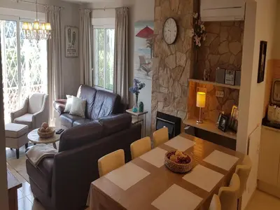 Zona de estar de Villa in Sant Feliu with Private Pool