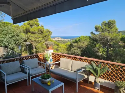 Paisaje cerca de esta villa