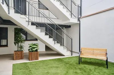 Jardín al aire libre en Tr3sor 11