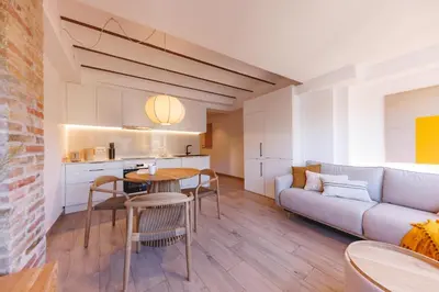 Zona de estar de Bravissimo Argenteria 25, Monthly Apartment