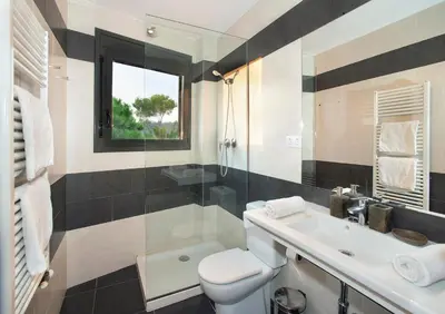 Un baño de Villa Jimena