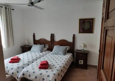 Cama o camas de una habitación en Casa Mojo