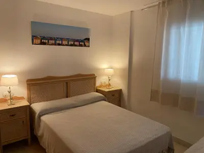 Cama o camas de una habitación en Brisa Valentina apartment