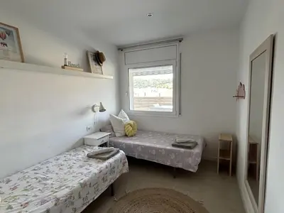 Cama o camas de una habitación en Winahost Calafat Tossa de Mar