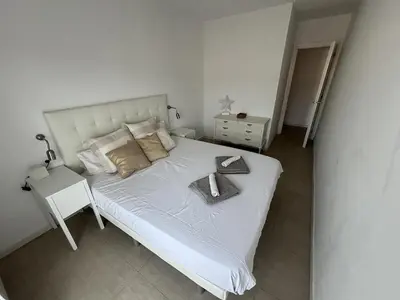 Cama o camas de una habitación en Winahost Calafat Tossa de Mar