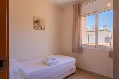 Cama o camas de una habitación en Residencial Super Stop Apartaments Torre Valentina