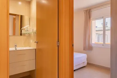 Cama o camas de una habitación en Residencial Super Stop Apartaments Torre Valentina
