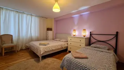Cama o camas de una habitación en Lloret Paradise Apartments