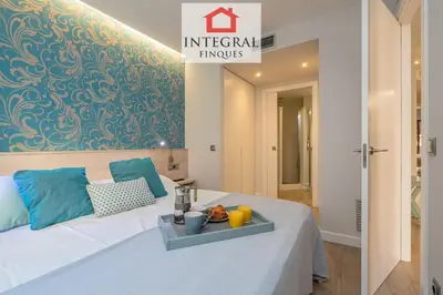 Cama o camas de una habitación en Palamós Exclusive Apartments