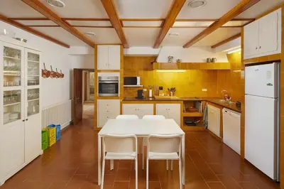 Una cocina o zona de cocina en Rural house with pool in Cassà de la Selva