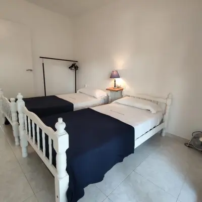 Cama o camas de una habitación en VILLAS COSETTE Apartamento MAR BELLA 31