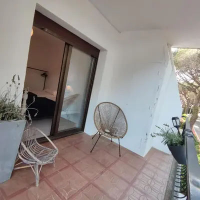 Un balcón o terraza de VILLAS COSETTE Apartamento MAR BELLA 31