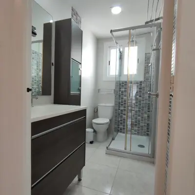 Un baño de VILLAS COSETTE Apartamento MAR BELLA 31