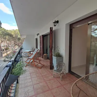 Un balcón o terraza de VILLAS COSETTE Apartamento MAR BELLA 31