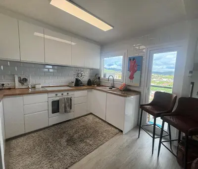 Una cocina o zona de cocina en VILLAS COSETTE Apartamento FANALS 7
