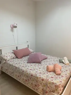 Cama o camas de una habitación en Charming village house for families & cyclists