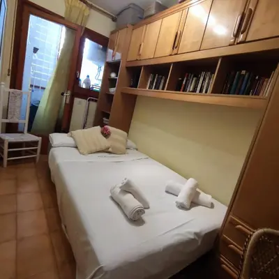 Cama o camas de una habitación en VILLAS COSETTE Apartamento TAMARIUS