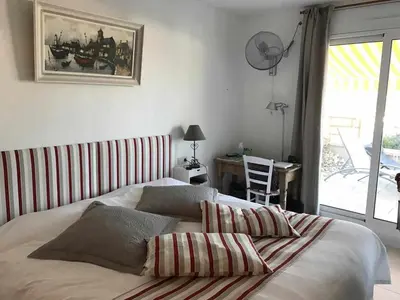 Cama o camas de una habitación en Terrassa 1 – Gran Terraza, Vistas y Parking