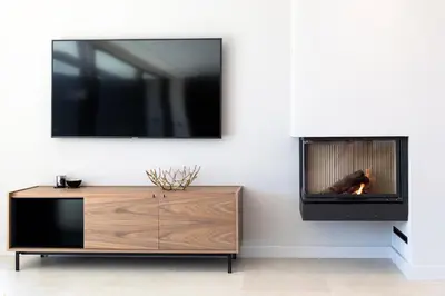 Una televisión o centro de entretenimiento en VILLAS COSETTTE Villa VICENC