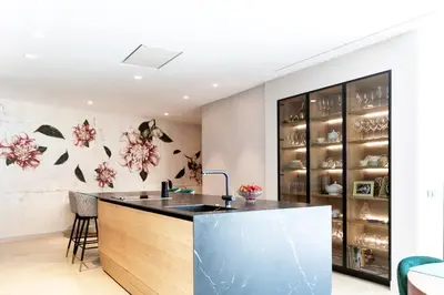 Una cocina o zona de cocina en VILLAS COSETTTE Villa VICENC