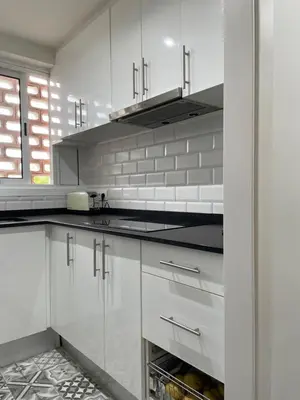 Una cocina o zona de cocina en Familiar apartamento Platja d'Aro
