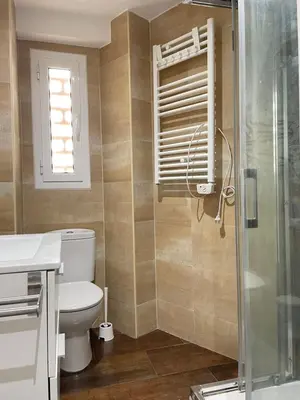 Un baño de Familiar apartamento Platja d'Aro