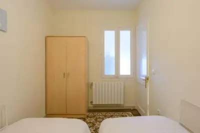 Cama o camas de una habitación en Apartamento Les Pedreres