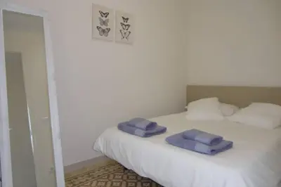 Cama o camas de una habitación en Apartamento Les Pedreres