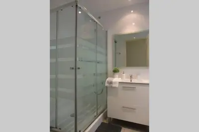 Un baño de Apartamento Les Pedreres