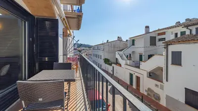 Un balcón o terraza de Posidonia Suite - Amplio apartamento junto al mar