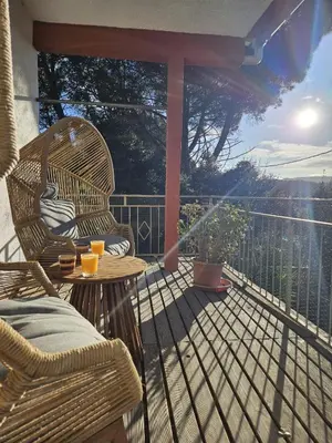 Un balcón o terraza de Casa Fritz